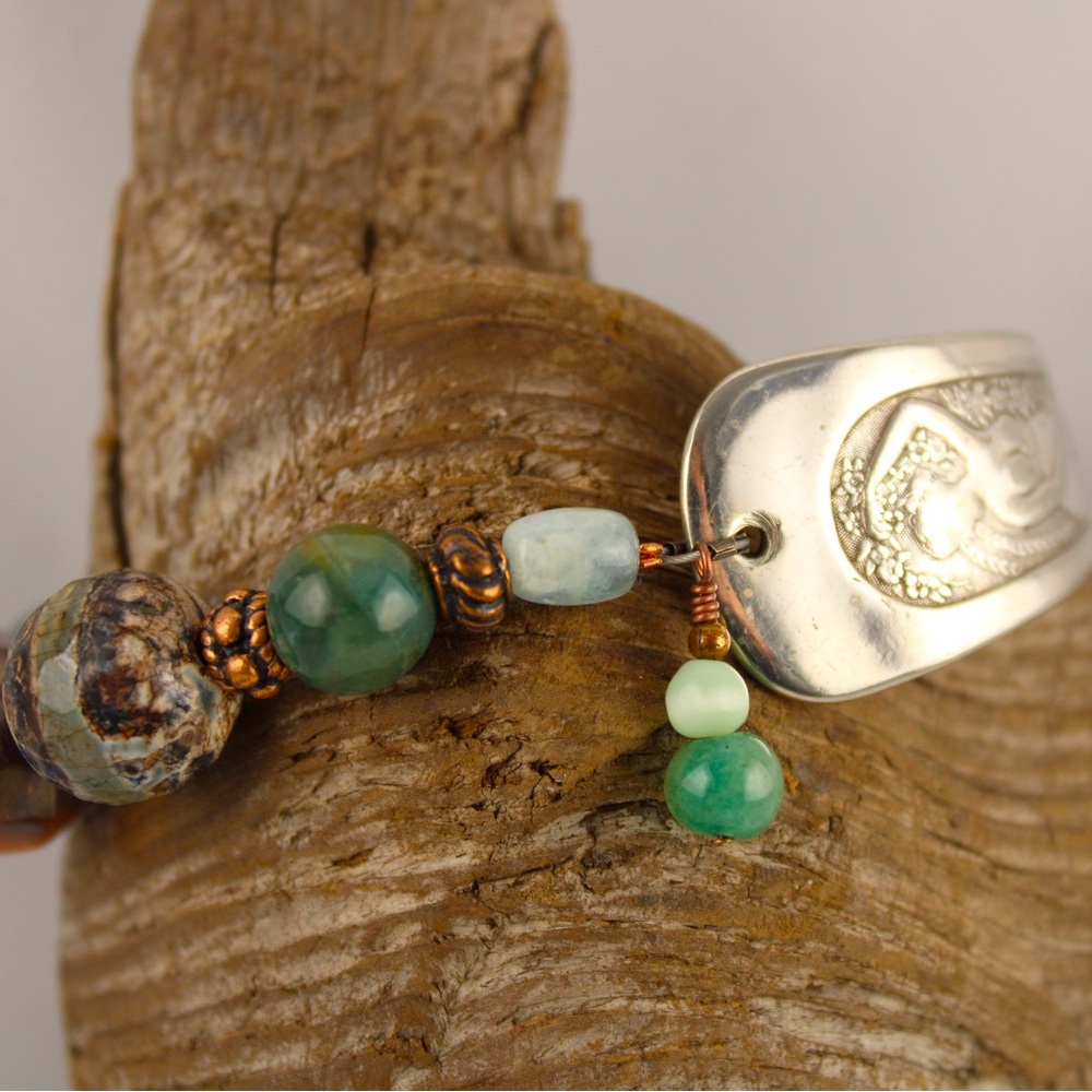 Vintage spoon braceler